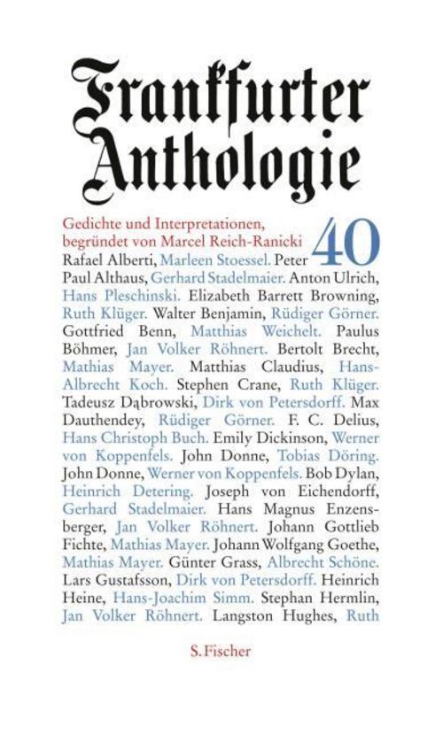 Frankfurter Anthologie 40