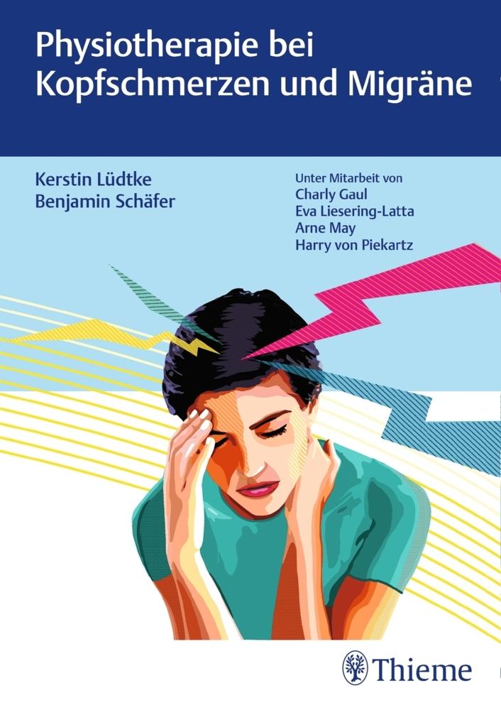 Buchcover: Physiotherapie bei Kopfschmerzen und Migräne