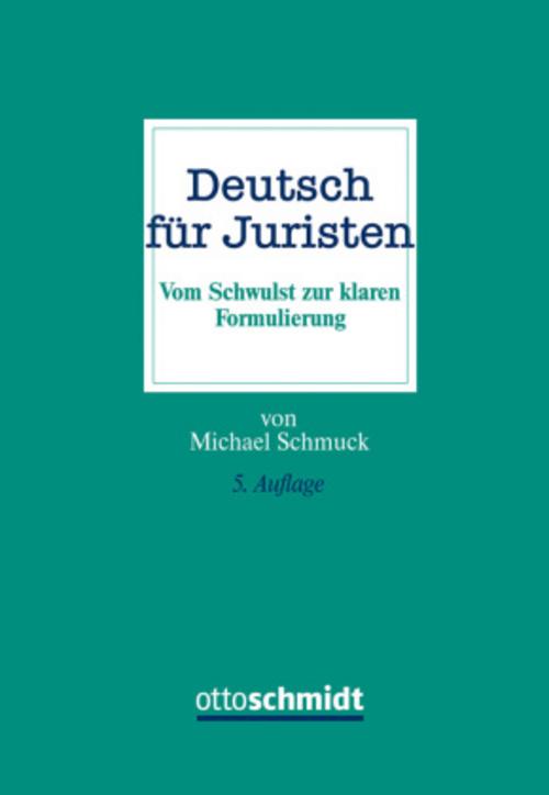 Deutsch für Juristen