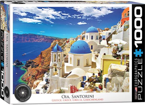 Oia auf Santorini Griechenland (Puzzle)