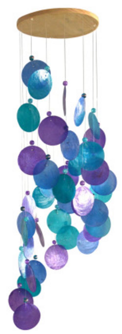 Muschelmobile \"Spirale\"