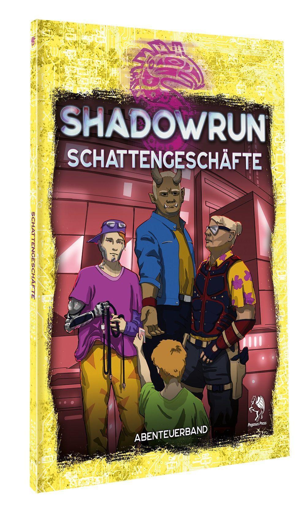 Buchcover: Shadowrun: Schattengeschäfte (Softcover)