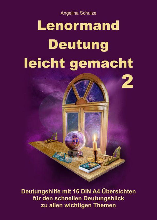 Buchcover: Lenormand Deutung leicht gemacht 2