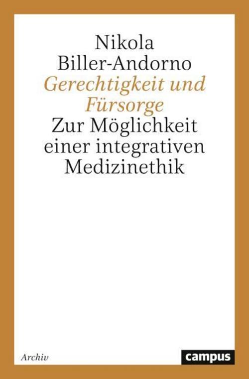 Buchcover: Gerechtigkeit und Fürsorge