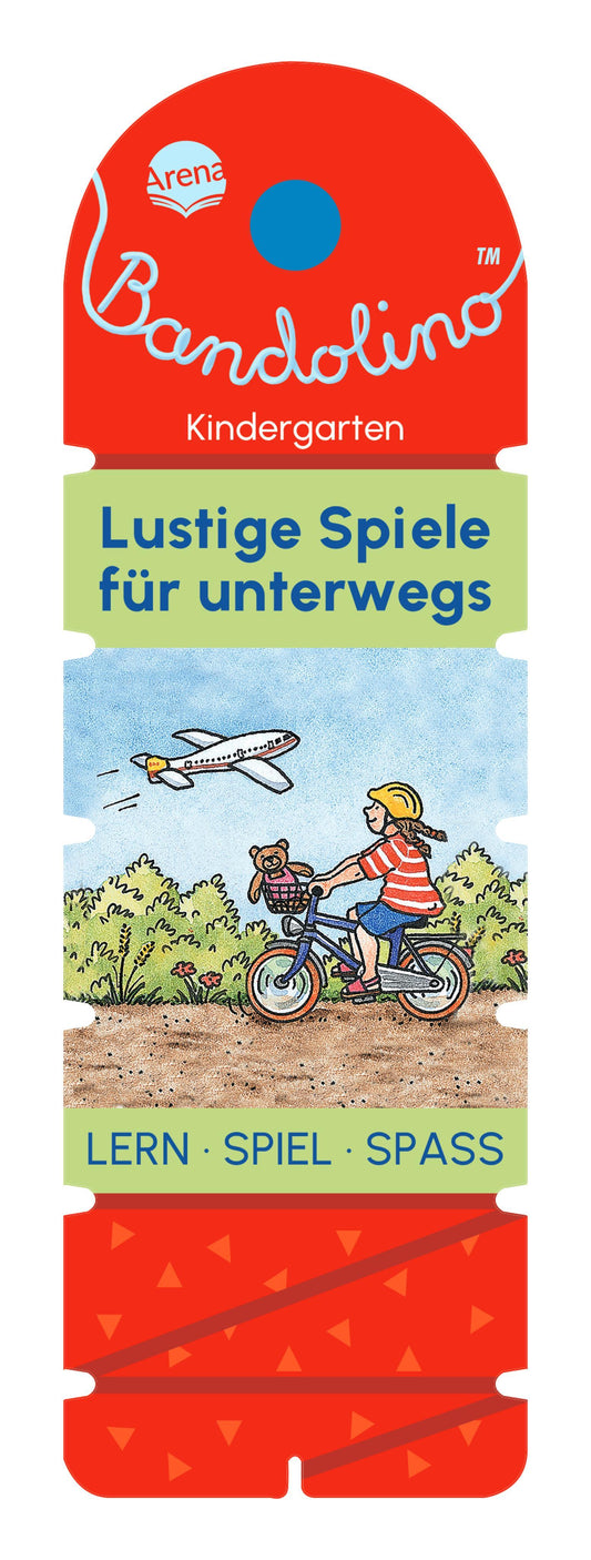 Bandolino. Lustige Spiele für unterwegs: Lernspiel mit Lösungskontrolle für Kinder ab 4 Jahren
