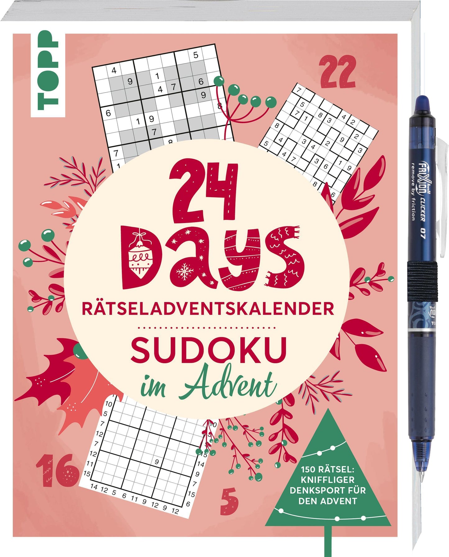 Buchcover: 24 DAYS RÄTSELADVENTSKALENDER - Sudoku im Advent
