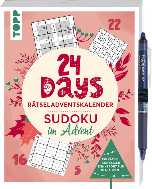 Buchcover: 24 DAYS RÄTSELADVENTSKALENDER - Sudoku im Advent