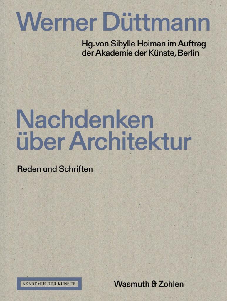 Nachdenken über Architektur