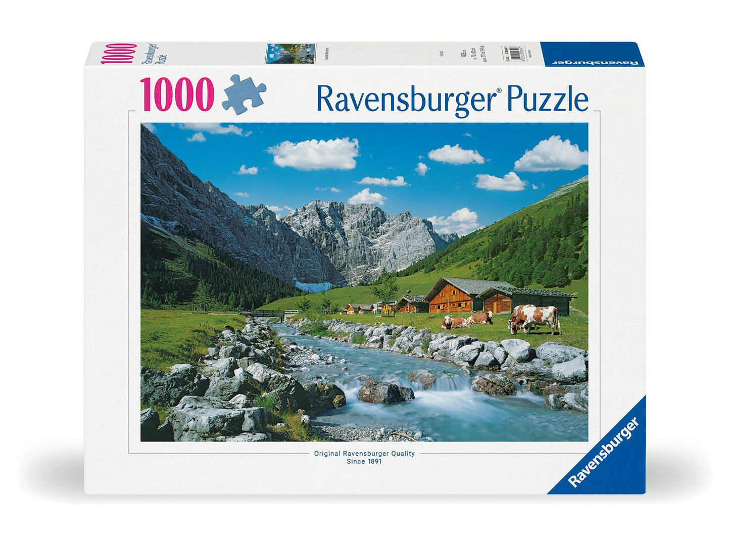 Erwachsenenpuzzle 1000 Teile - Karwendelgebirge, Österreich