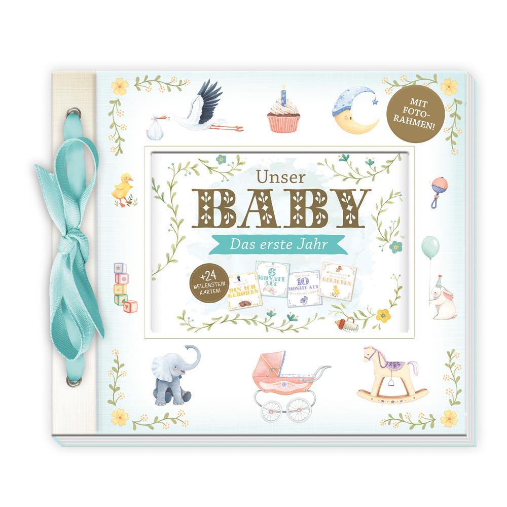 Buchcover: Trötsch Babyalbum Unser Baby Das erste Jahr