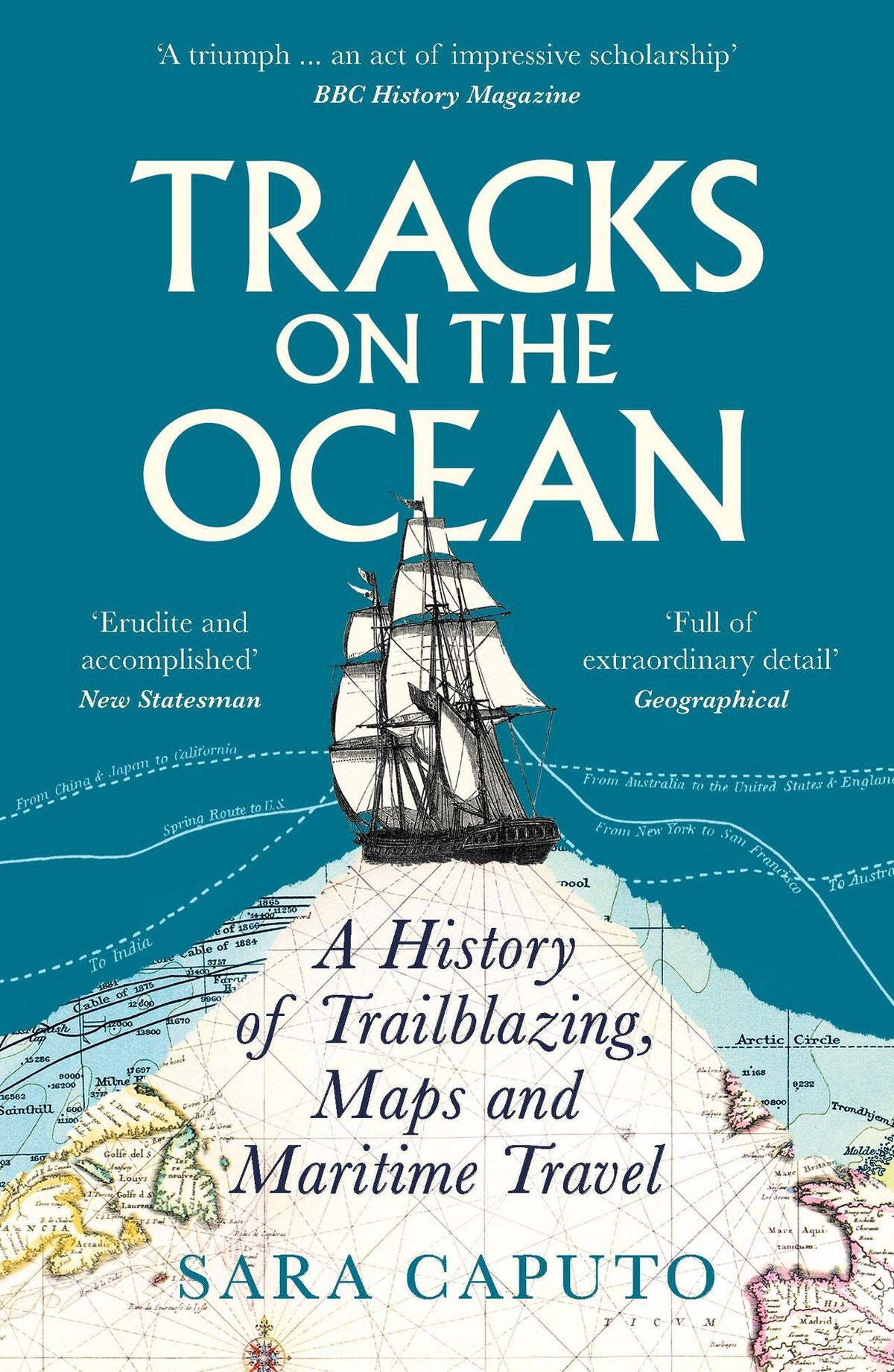 Buchcover: Tracks on the Ocean