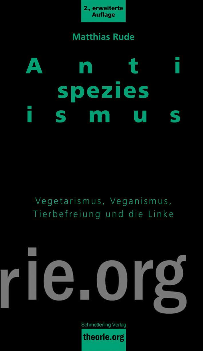 Buchcover: Antispeziesismus