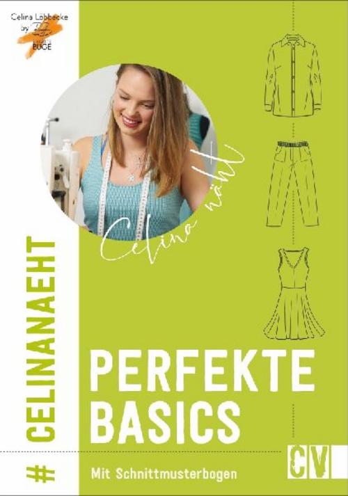 Buchcover: Celina näht perfekte Basics