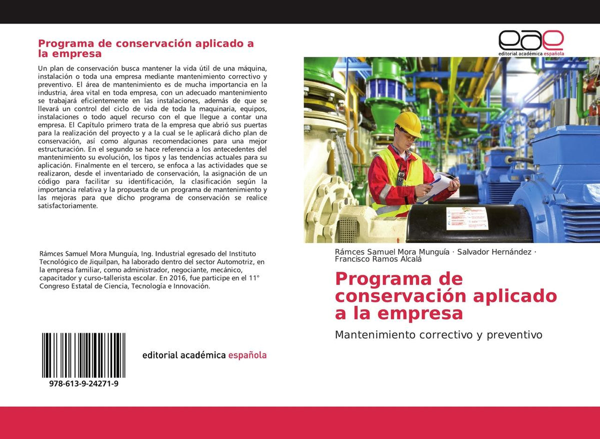 Buchcover: Programa de conservación aplicado a la empresa