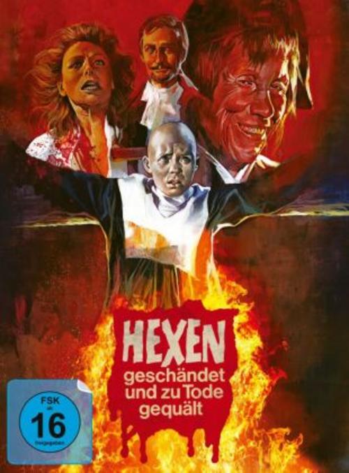 Hexen geschändet und zu Tode gequält,1 4K UHD-Blu-ray + 2 Blu-ray (Limitiertes Mediabook, Cover B)