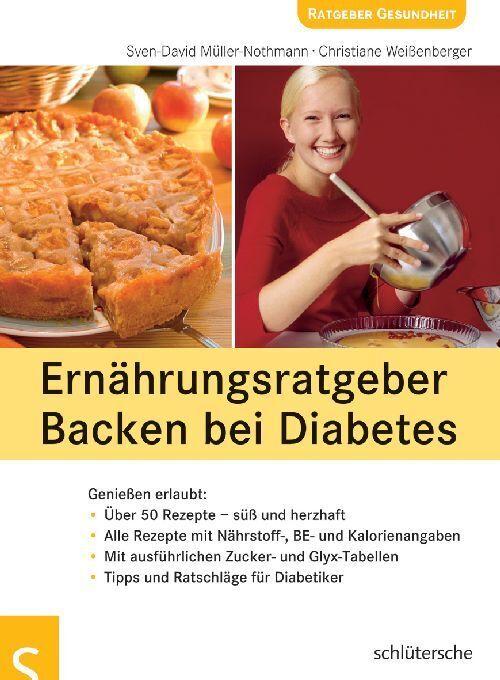 Buchcover: Ernährungsratgeber Backen bei Diabetes