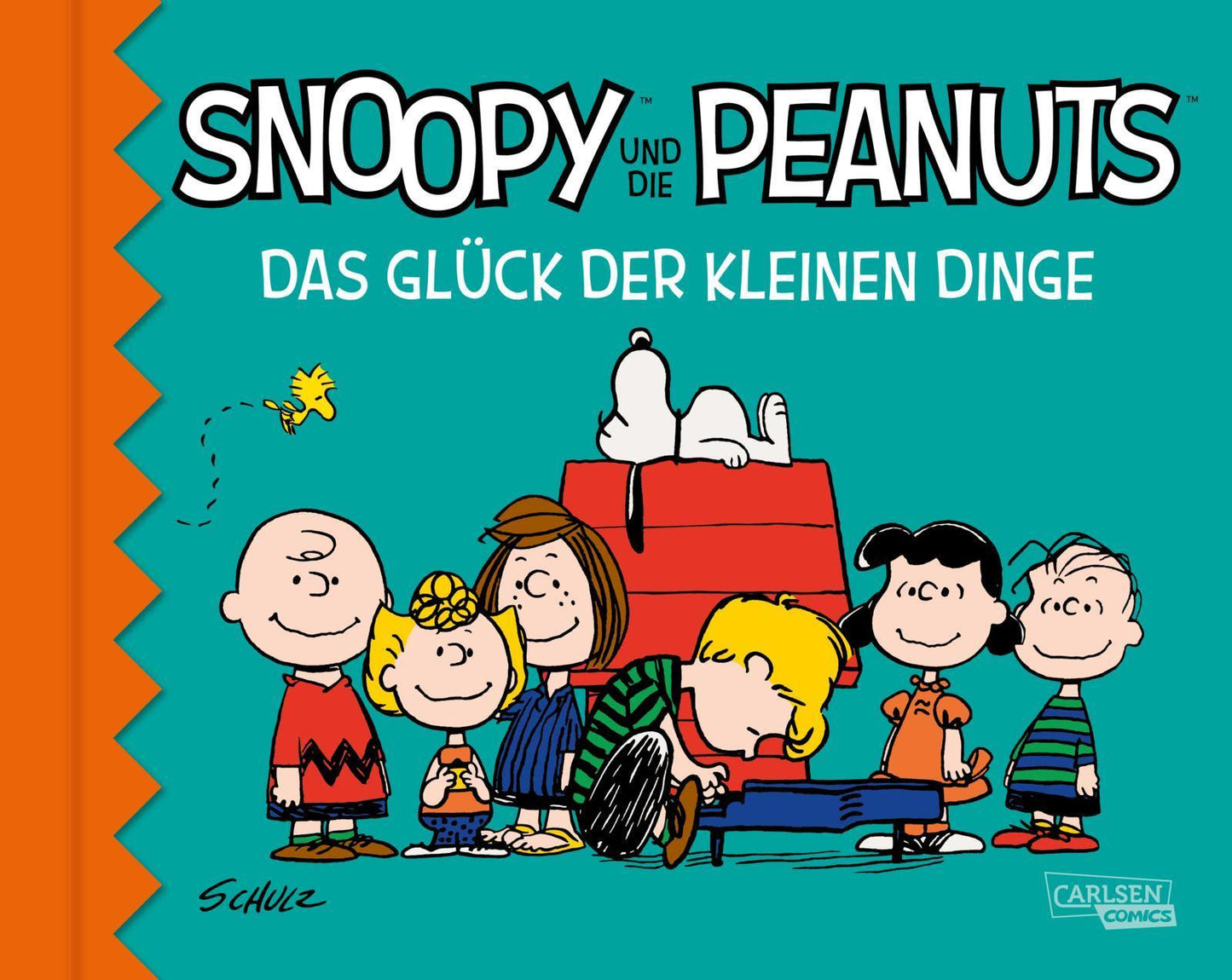 Snoopy und die Peanuts 0: Snoopy und die Peanuts - Das Glück der kleinen Dinge: Sonderausgabe zu 75 Jahre Peanuts | Sonderausgabe mit Farbschnitt zu 75 Jahre Peanuts (0)