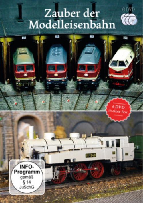 Zauber der Modelleisenbahn,6 DVD