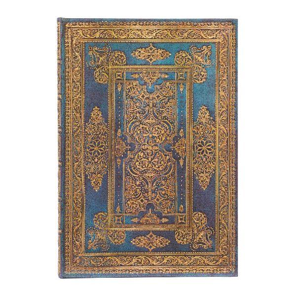 Notizbuch Blue Luxe Midi Unliniert