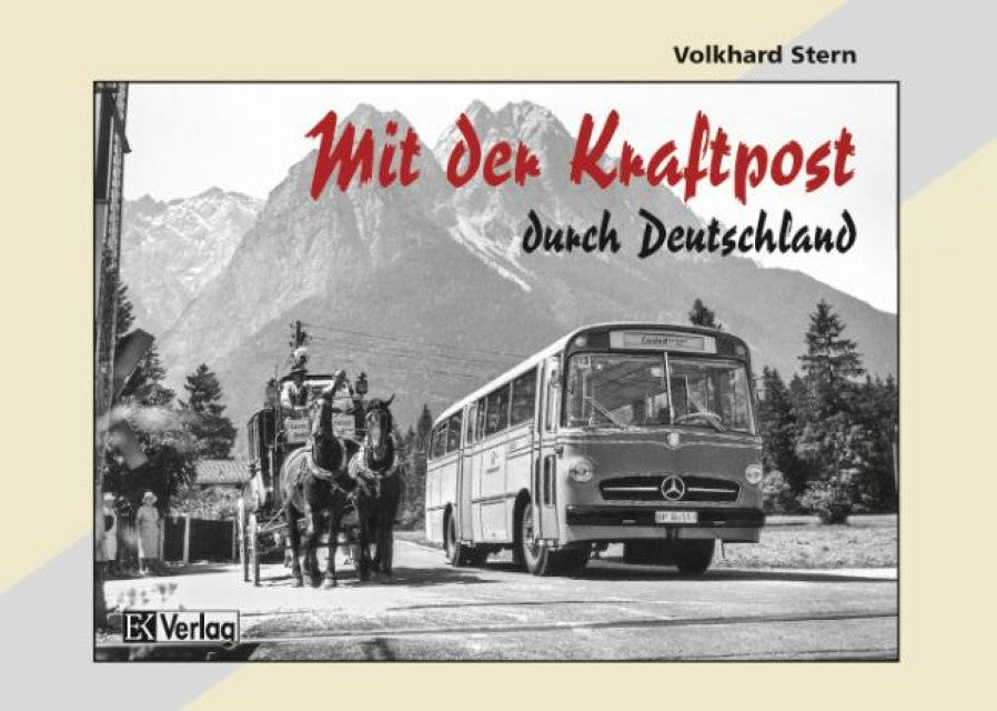 Buchcover: Mit der Kraftpost durch Deutschland