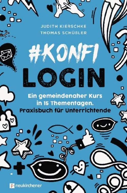 Buchcover: #konfilogin - Ein gemeindenaher Kurs in 15 Thementagen