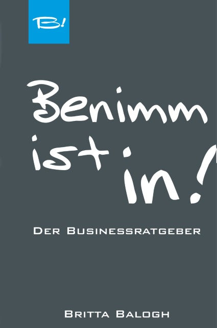 Buchcover: Benimm ist in!