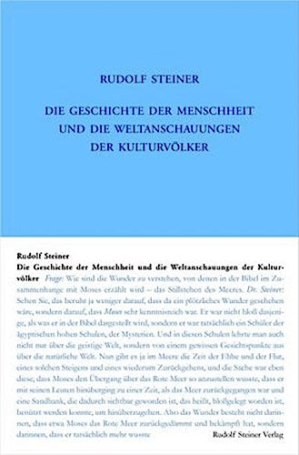 Buchcover: Die Geschichte der Menschheit und die Weltanschauungen der Kulturvölker