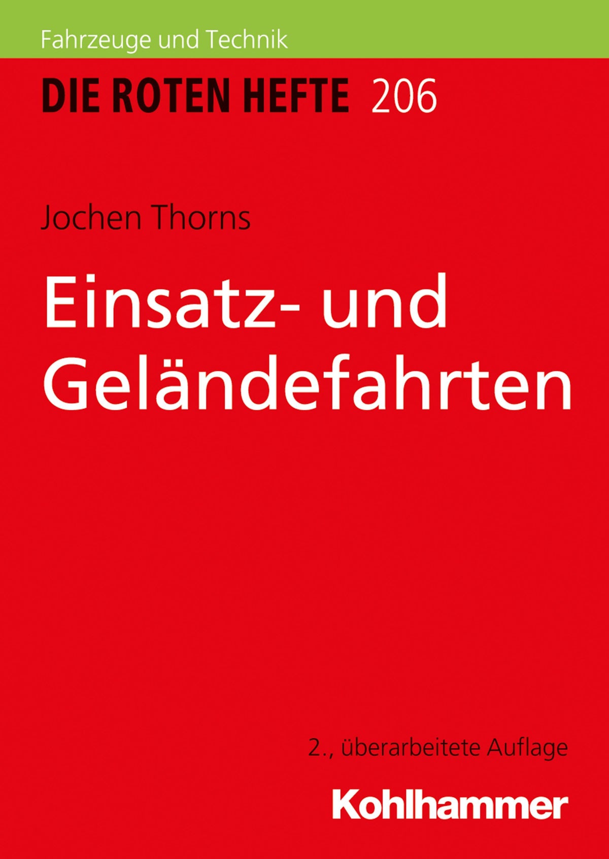 Buchcover: Einsatz- und Geländefahrten