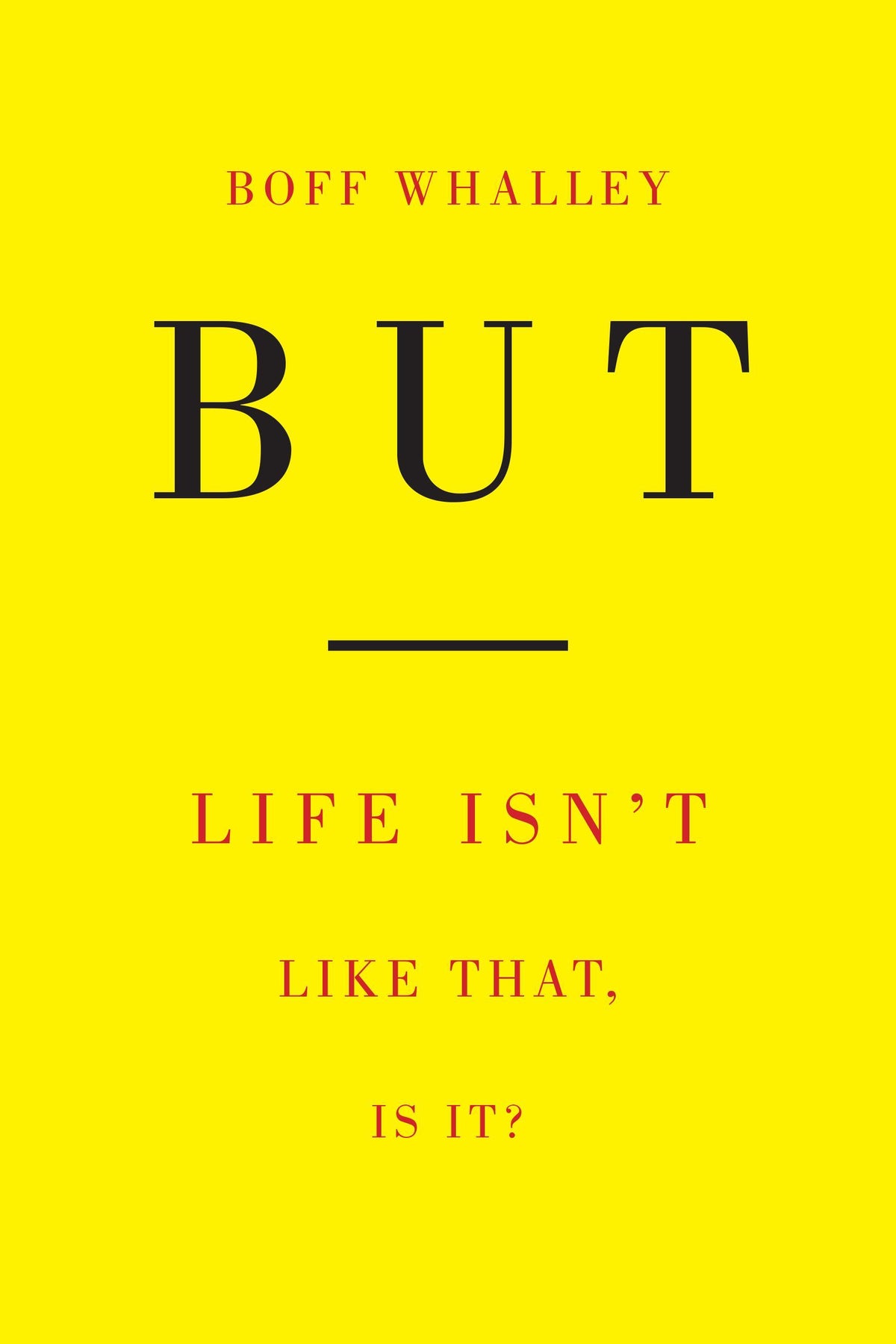 Buchcover: But