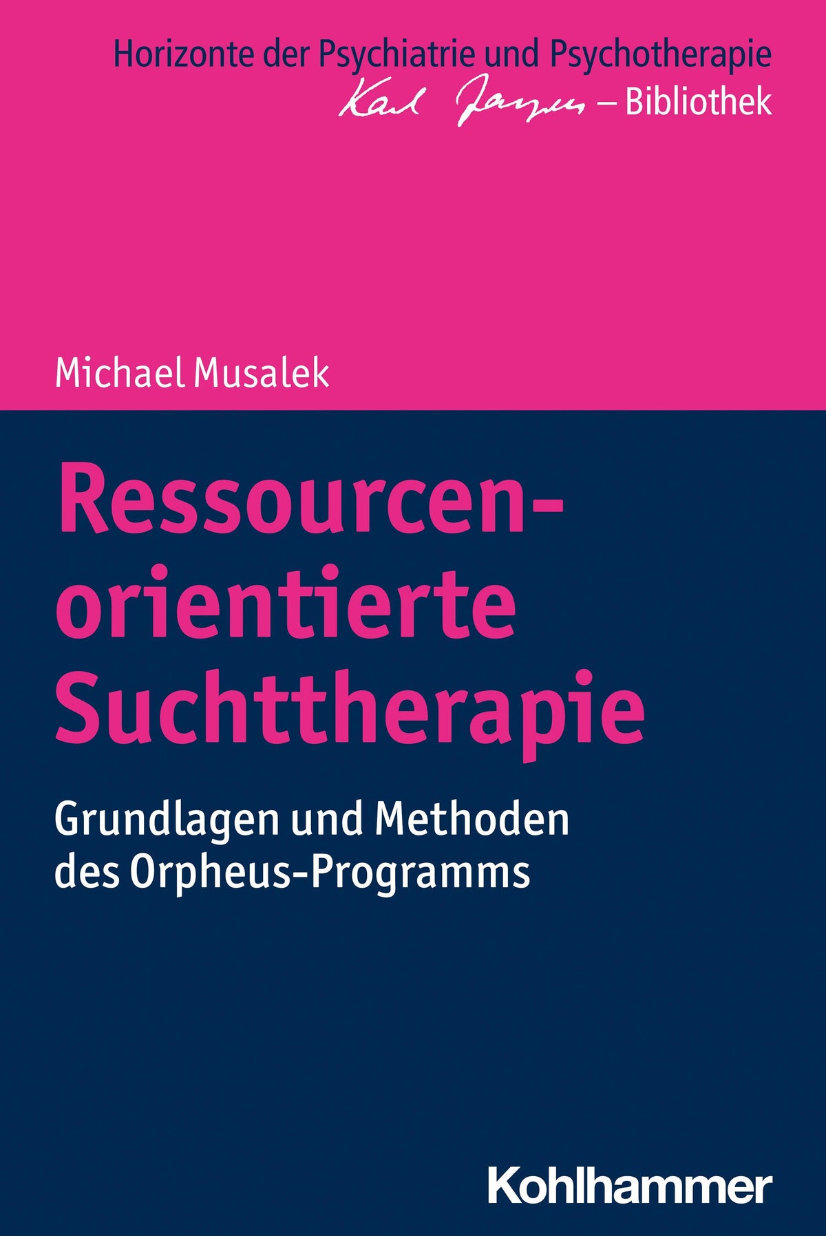 Buchcover: Ressourcenorientierte Suchttherapie