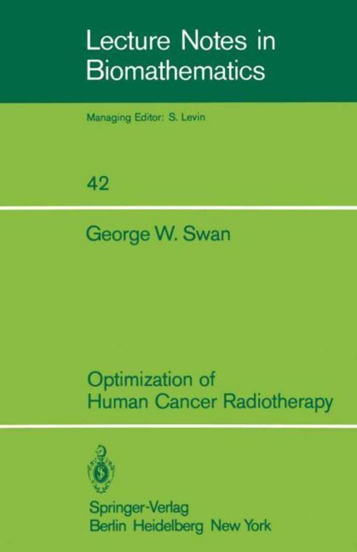 Buchcover: Optimization of Human Cancer Radiotherapy