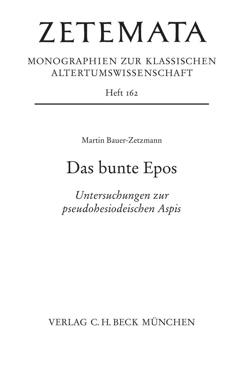 Das bunte Epos