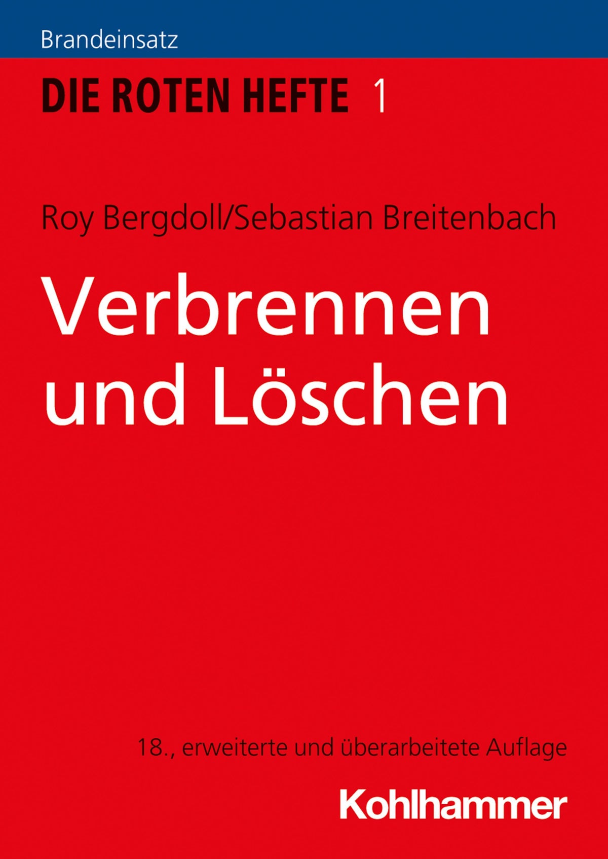 Buchcover: Verbrennen und Löschen