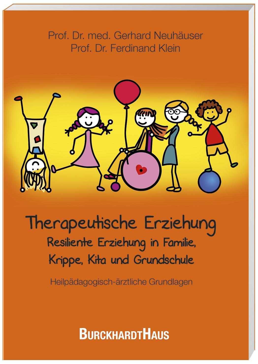 Buchcover: Therapeutische Erziehung - Resiliente Erziehung in Familie, Krippe, Kita und Grundschule