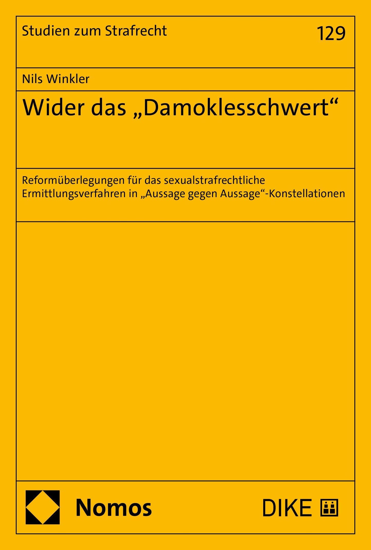 Wider das \"Damoklesschwert\"