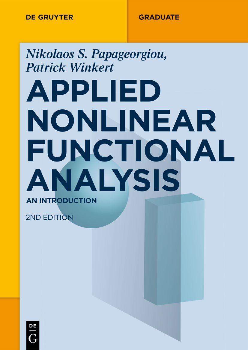 Buchcover: Applied Nonlinear Functional Analysis