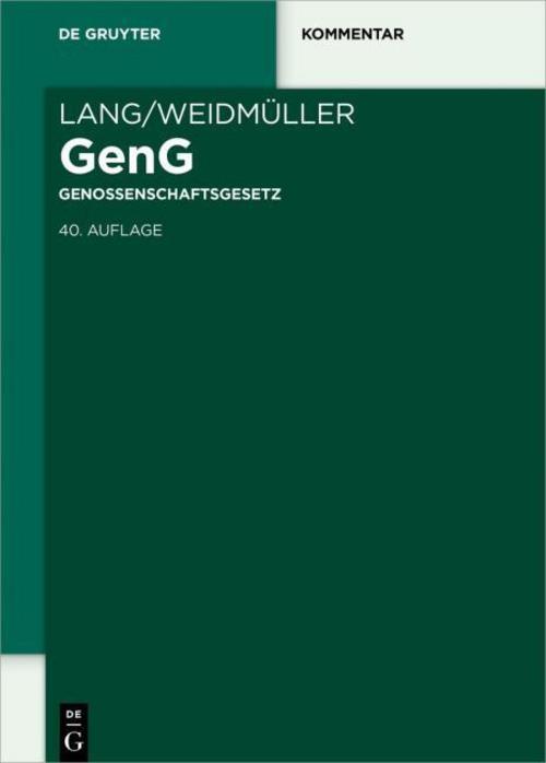 The German Cooperative Society Act: Act relating to Commercial and Economic Cooperatives; with Commentary on the Transformation Act and European Cooperative Societies
