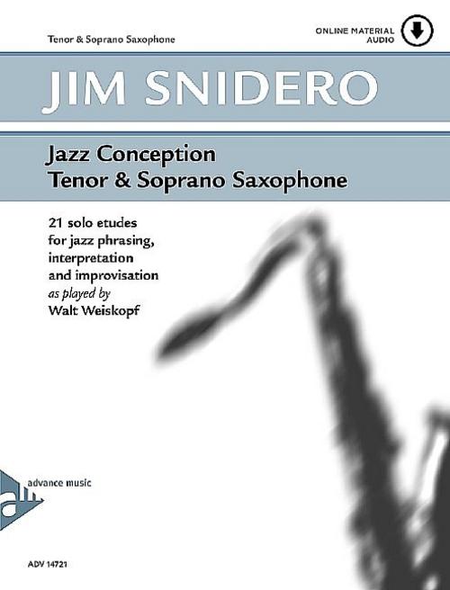 Buchcover: Jazz Conception Tenor & Soprano Saxophone