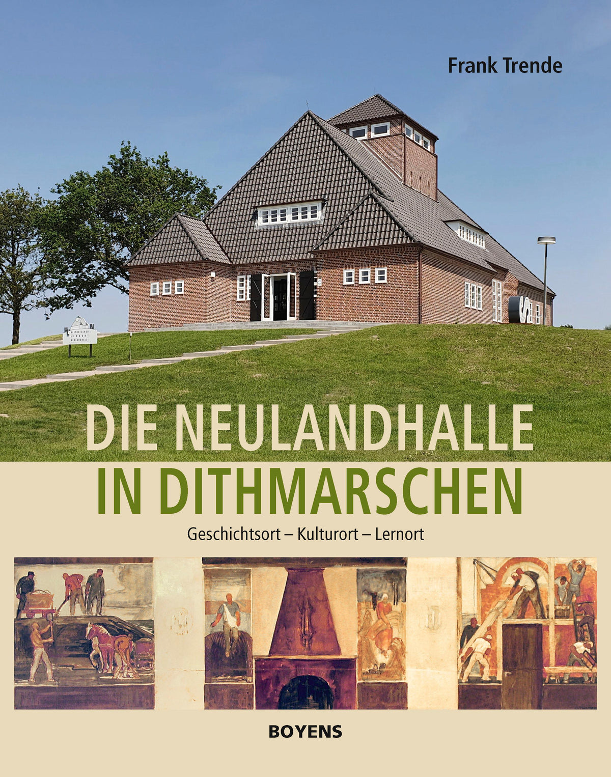 Buchcover: Die Neulandhalle in Dithmarschen