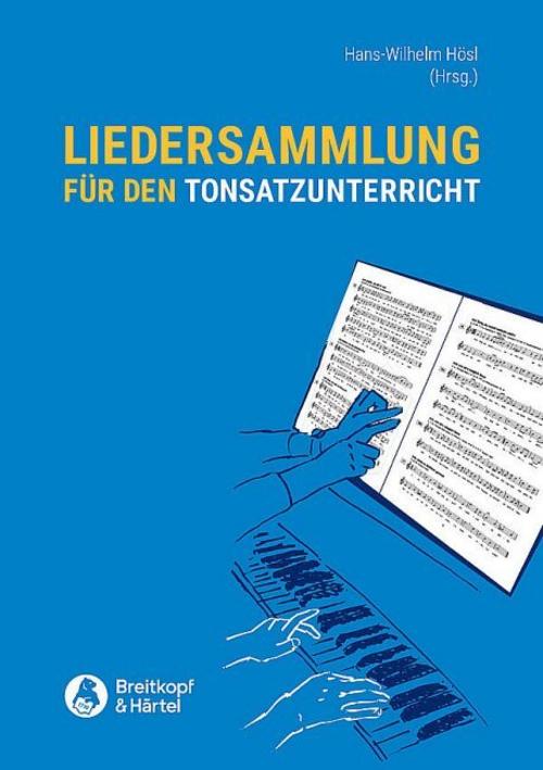 Buchcover: Liedersatzsammlung für den Tonsatzunterricht