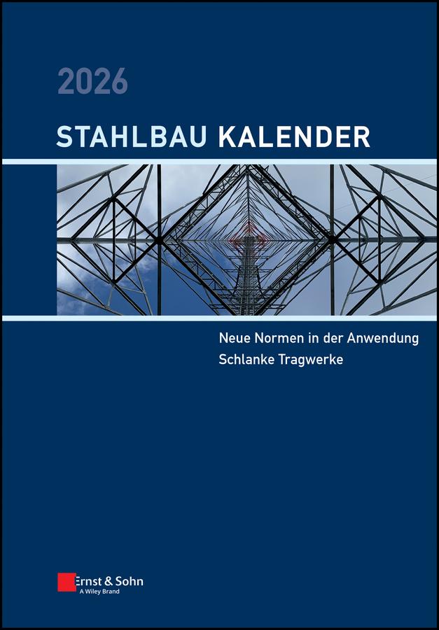Buchcover: Stahlbau-Kalender 2026