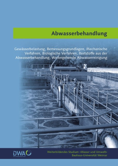 Buchcover: Abwasserbehandlung