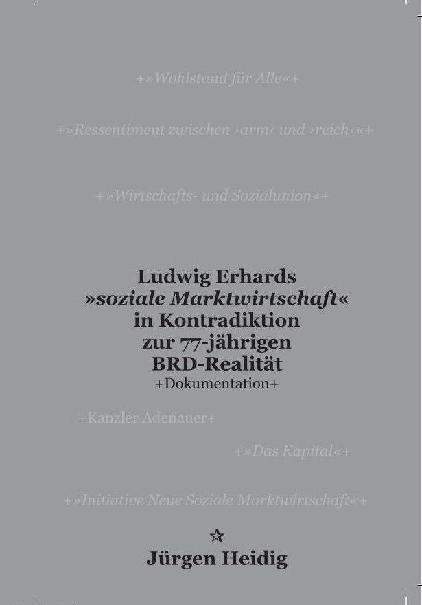Ludwig Erhards 'soziale Marktwirtschaft' in Kontradiktion zur 77-jährigen BRD-Realität +Dokumentation+
