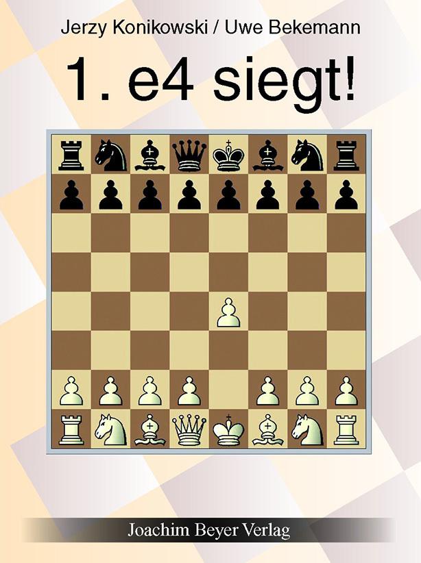 Buchcover: 1. e4 siegt !