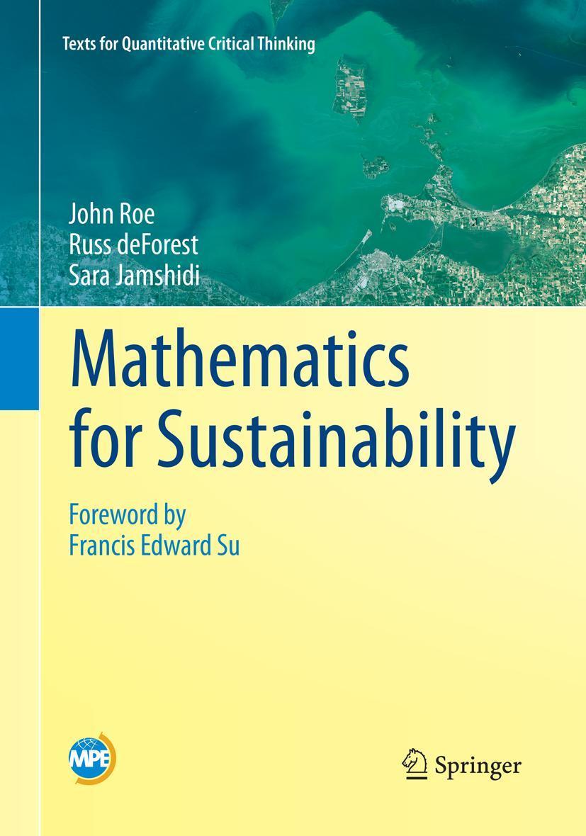 Buchcover: Mathematics for Sustainability