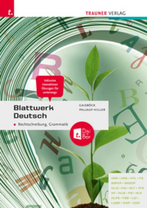 Blattwerk Deutsch - Rechtschreibung, Grammatik