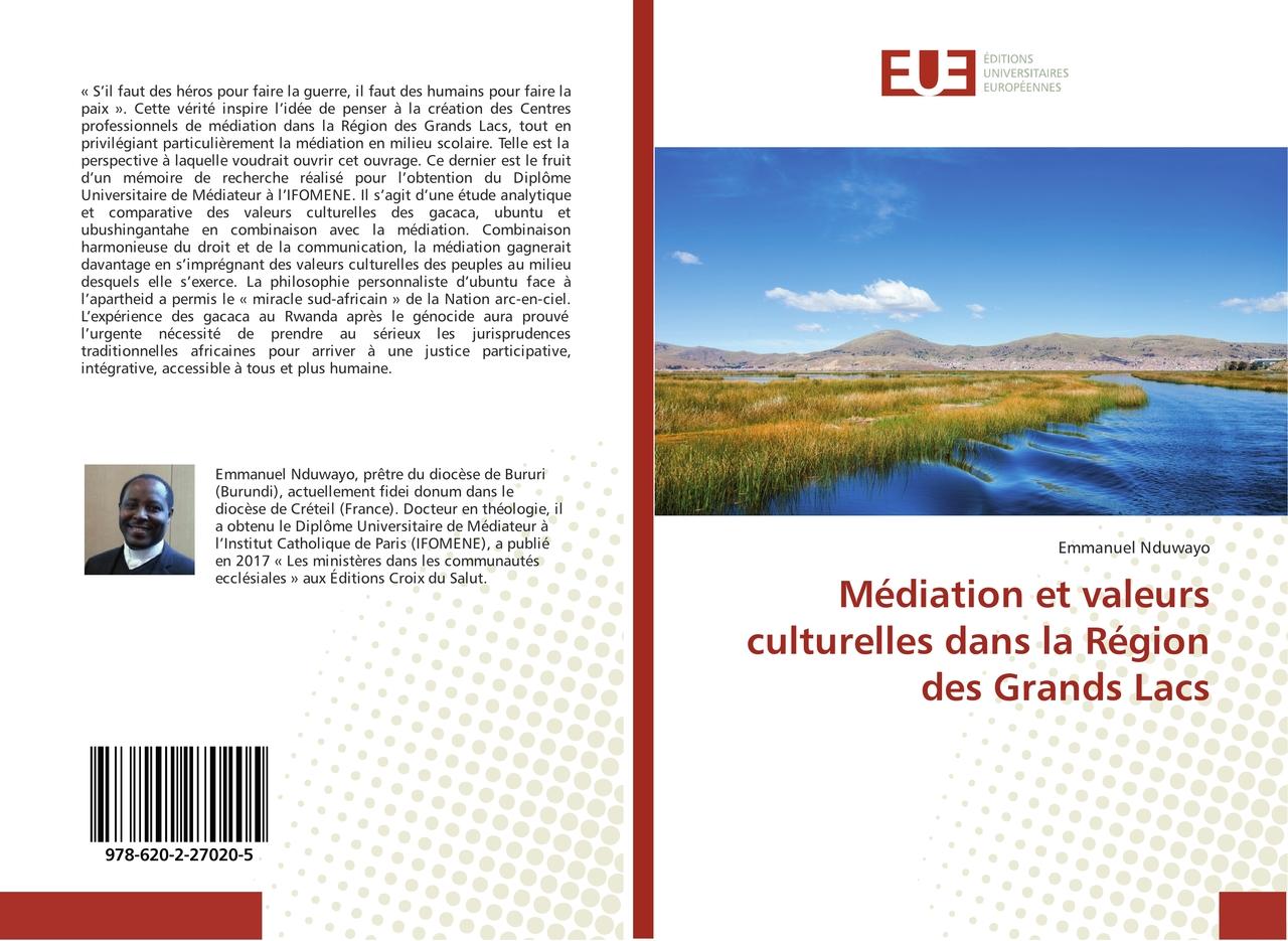 Médiation et valeurs culturelles dans la Région des Grands Lacs
