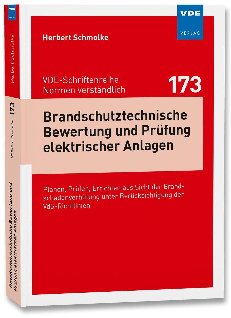 Buchcover: Brandschutztechnische Bewertung und Prüfung elektrischer Anlagen