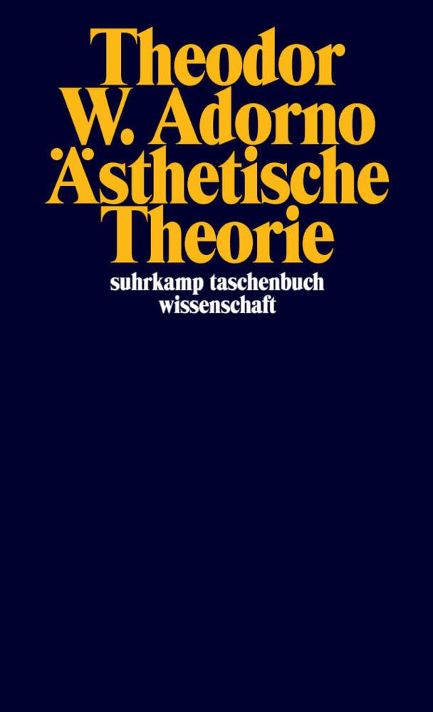 Buchcover: Ästhetische Theorie