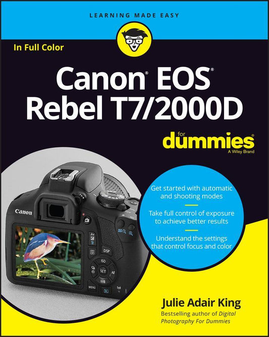 Buchcover: Canon EOS Rebel T7/2000D For Dummies